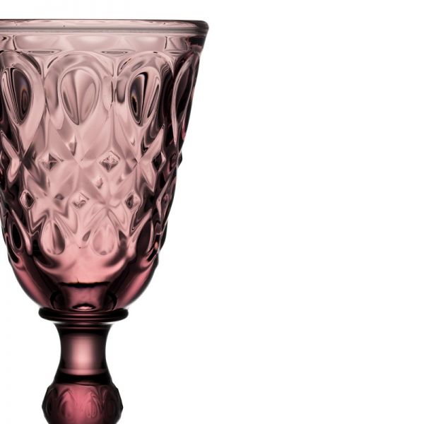 БОКАЛ  аметистовый LYONNAIS 230 мл., 8.4X11.9CM GLASS COTE TABLE, арт.: 631761P6 