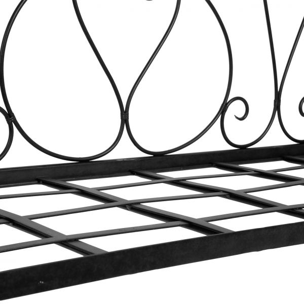 БАНКЕТКА - СКАМЬЯ из металла ЗАВИТОК, COMPTOIR DE FAMILLE, 123X60XH94CM арт. 699