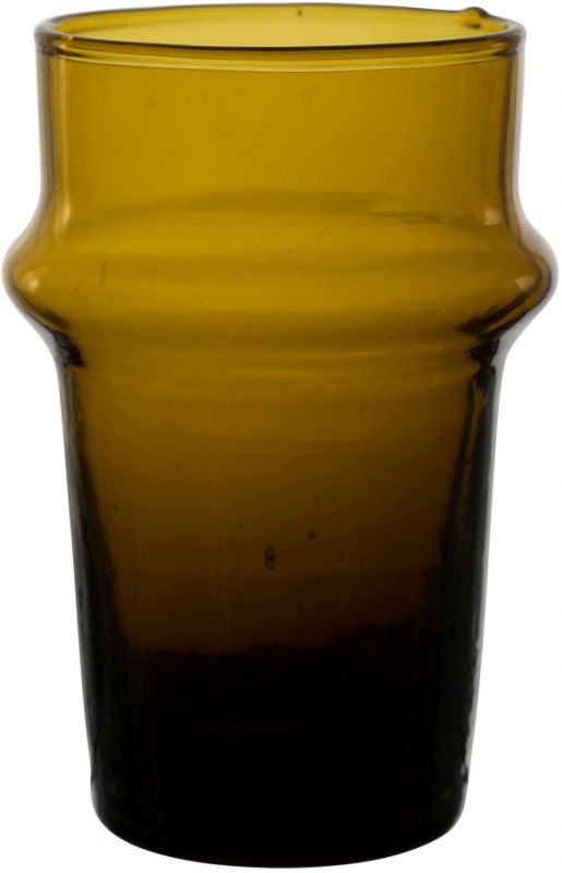 Набор стаканов 6 шт BORDE коричневый 15CL-D6XH9.5CM стекло