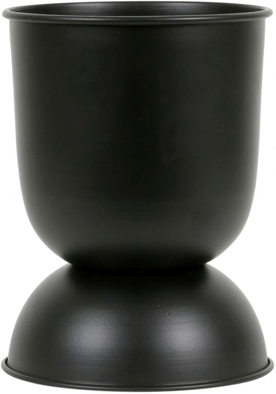 Цветочный горшок VISAGE ART черный D20.5XH27.5CM металл