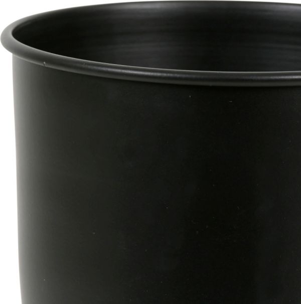 Цветочный горшок VISAGE ART черный D20.5XH27.5CM металл
