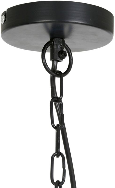 Потолочная лампа HALEG черный D45XH45-E27-CABLE 1M металл