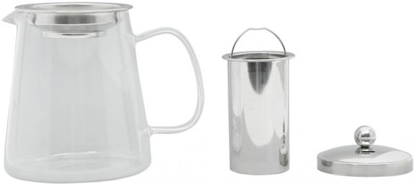 TEAPOT WITH FILTER THE 1.1L BOROSILICATE GLASS
