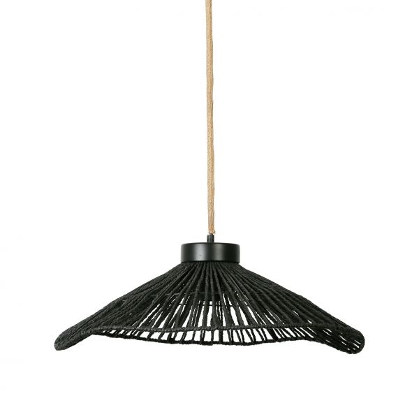 Лампа CALYP черный D50XH18CM-E27 металл, лен, Cote Table