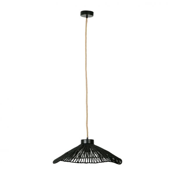Лампа CALYP черный D50XH18CM-E27 металл, лен, Cote Table