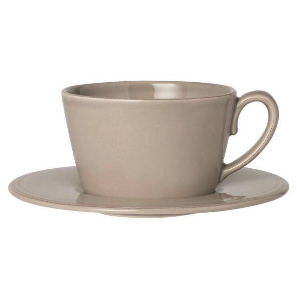 ПАРА ЧАШКА CONSTANCE MASTIC BREAKF.CUP&SAUCER 37.5CL COTE TABLE, АРТИКУЛ 9009